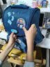 TigerFamily虎米小学生书包1-3年级减负护脊大容量双肩背包 小童【环保配灯】方块城市 #小贵族 实拍图
