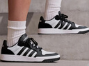 adidas ENTRAP美式校园风运动少年感复古篮球风板鞋男女阿迪达斯 白色/黑色   42 实拍图