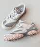 FILA【韩素希同款】跳跳鞋2丨斐乐薄底鞋26夏季新款女鞋芭蕾鞋 烟雨灰/羊皮纸粉-DP 36 实拍图