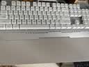 狼蛛（AULA）F3010机械手感键盘 游戏键盘 有线键盘104键 背光发光台式电脑笔记本网吧外设吃鸡 混光 银白色 实拍图