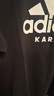 阿迪达斯（adidas）【特价清仓】夏季男女同款短袖男T恤跑步健身运动速干百搭 黑白 M 实拍图