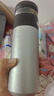 京东京造钛健康保温杯纯钛茶隔【茶水分离】茶杯子男女大容量 冰花漆500ml 实拍图