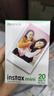 INSTAX富士instax立拍立得 mini相纸 白边双包20张(适用miniSE/11/12/40/90/LiPlay/EVO/Link3) 实拍图
