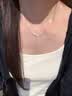 珍尚银【中国黄金】莫离纯银项链女2026年新款吊坠生日礼物送女友老婆 实拍图