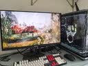 AOC爱攻27英寸QD-OLED 4K240Hz 10Bit 0.03ms DP2.1 每台6色轴校准 低蓝光游戏电竞显示器AG276UZD 实拍图
