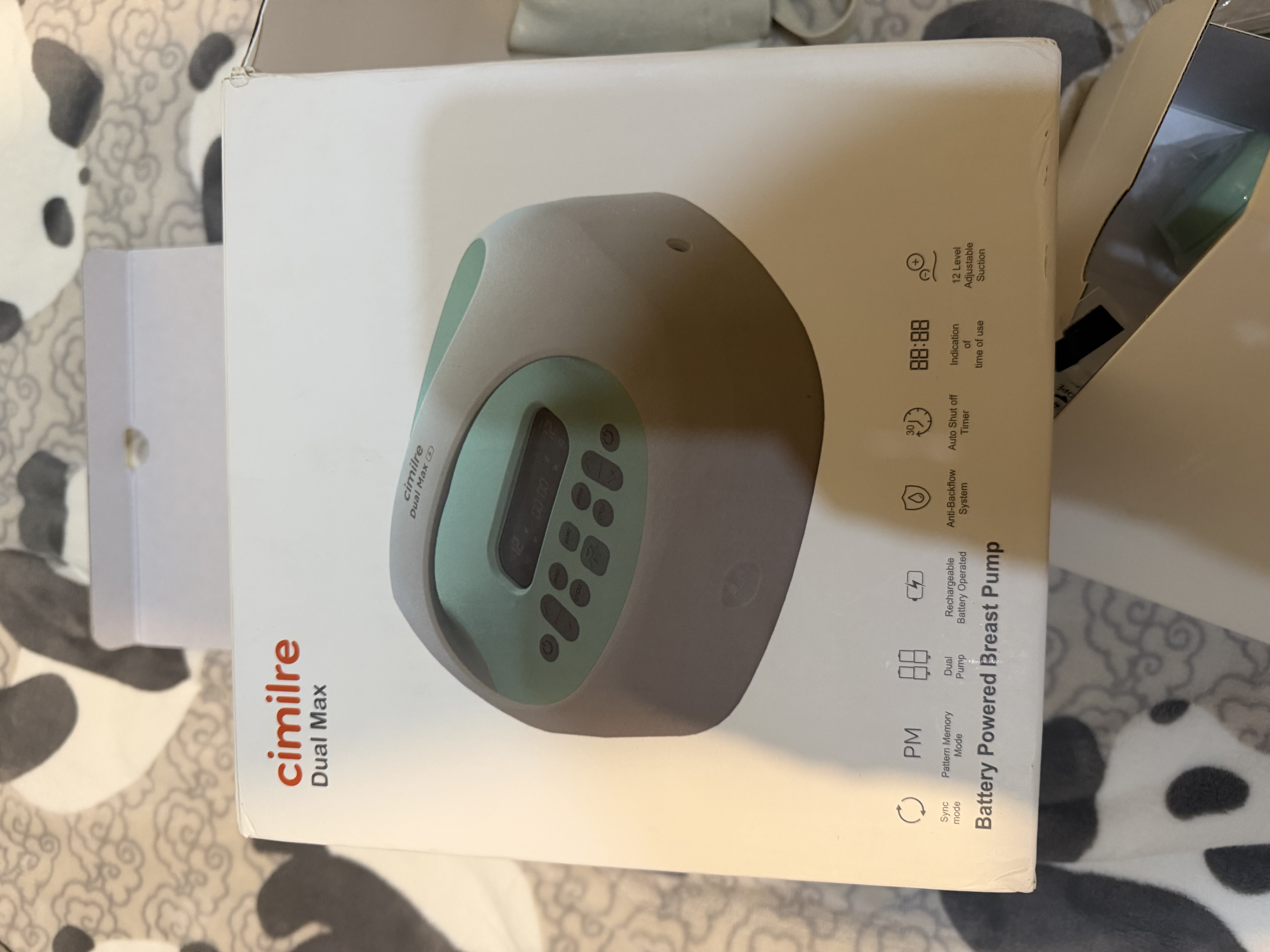 喜咪乐（CIMILRE）韩国原装进口双动力专业电动双边吸奶器可配免手扶S7升级吸乳器S9 s9 实拍图