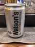 屈臣氏（Watsons）苏打水柠檬草味低糖0脂低卡饮料解腻调酒200mL*24罐整箱 实拍图