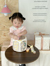 奥智嘉儿童玩具0-1-3岁婴幼儿蒙氏早教多面体手拍鼓游戏桌宝宝周岁礼物 实拍图