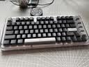 罗技（Logitech）ALTO KEYS K75M 琥珀系列 AI客制化无线机械键盘 热插拔大理石轴 黑色 75键 实拍图