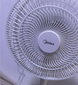 美的（Midea）【超级单品】七叶轻音立式电风扇家用柔风落地扇台式桌面小型风扇大风量节能摇头宿舍电扇 SAF30AB 实拍图