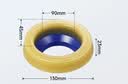 潜水艇（Submarine）NM-4马桶法兰圈高弹塑胶材质座便坐厕密封圈防臭防渗漏坐便器配件 实拍图