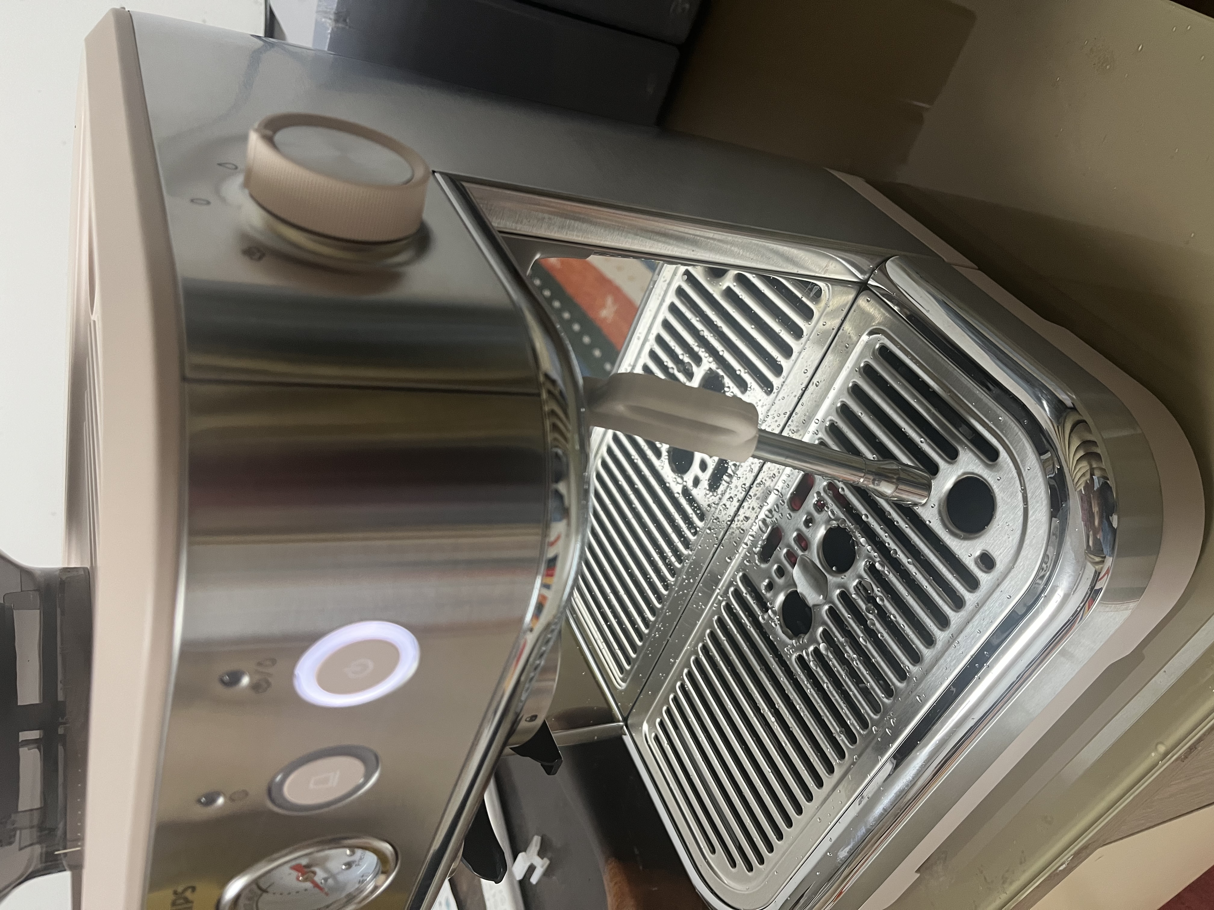 飞利浦（PHILIPS）【教师节礼物】半自动意式咖啡机研磨一体家用胶囊两用双手柄小型美式浓缩现磨咖啡实用礼物 【甜妹颜值款】精致治愈 实拍图