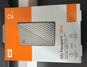 西部数据（WD）移动硬盘2TB type-c Ultra系列 2.5英寸 银 机械硬盘 笔记本电脑外接加密兼容Mac 大容量家庭存储 实拍图