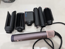 戴森（DYSON）【七夕礼物】HS09多功能造型吹风机卷发棒吹干、拉直、卷发三合一 快速干发 多风嘴 晶耀紫色 实拍图