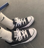 匡威（Converse）莫尔登All Star夏季男女低帮休闲滑板鞋黑色A09226C A09226C 40 实拍图