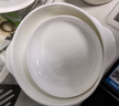 陶相惠骨瓷盘子家用菜盘釉下彩深盘5.5英寸2个装纯白陶瓷点心盘子微波炉 实拍图