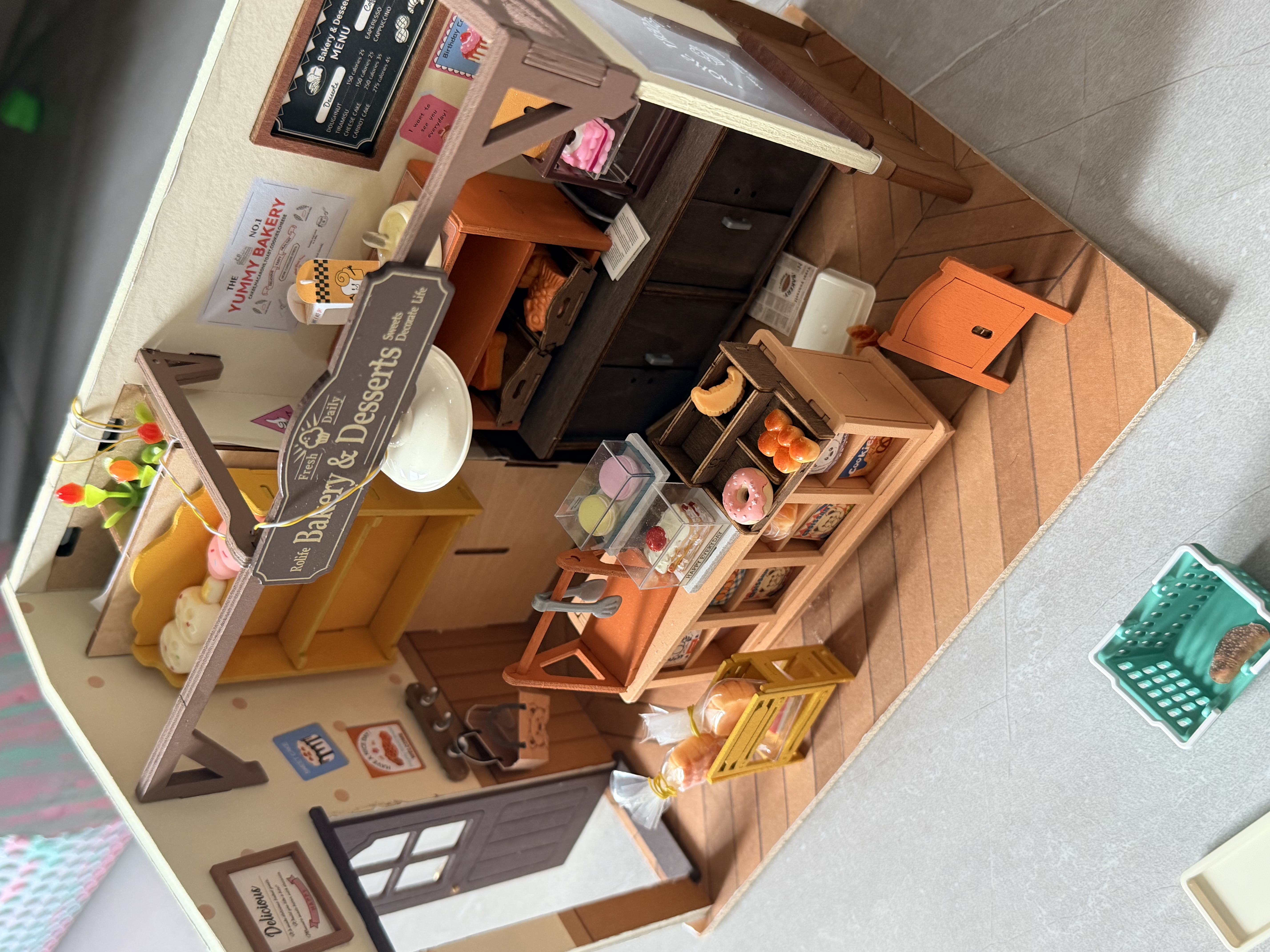 若态若来diy小屋贝卡面包店 手工拼装积木拼图玩具儿童生日礼物女生 实拍图