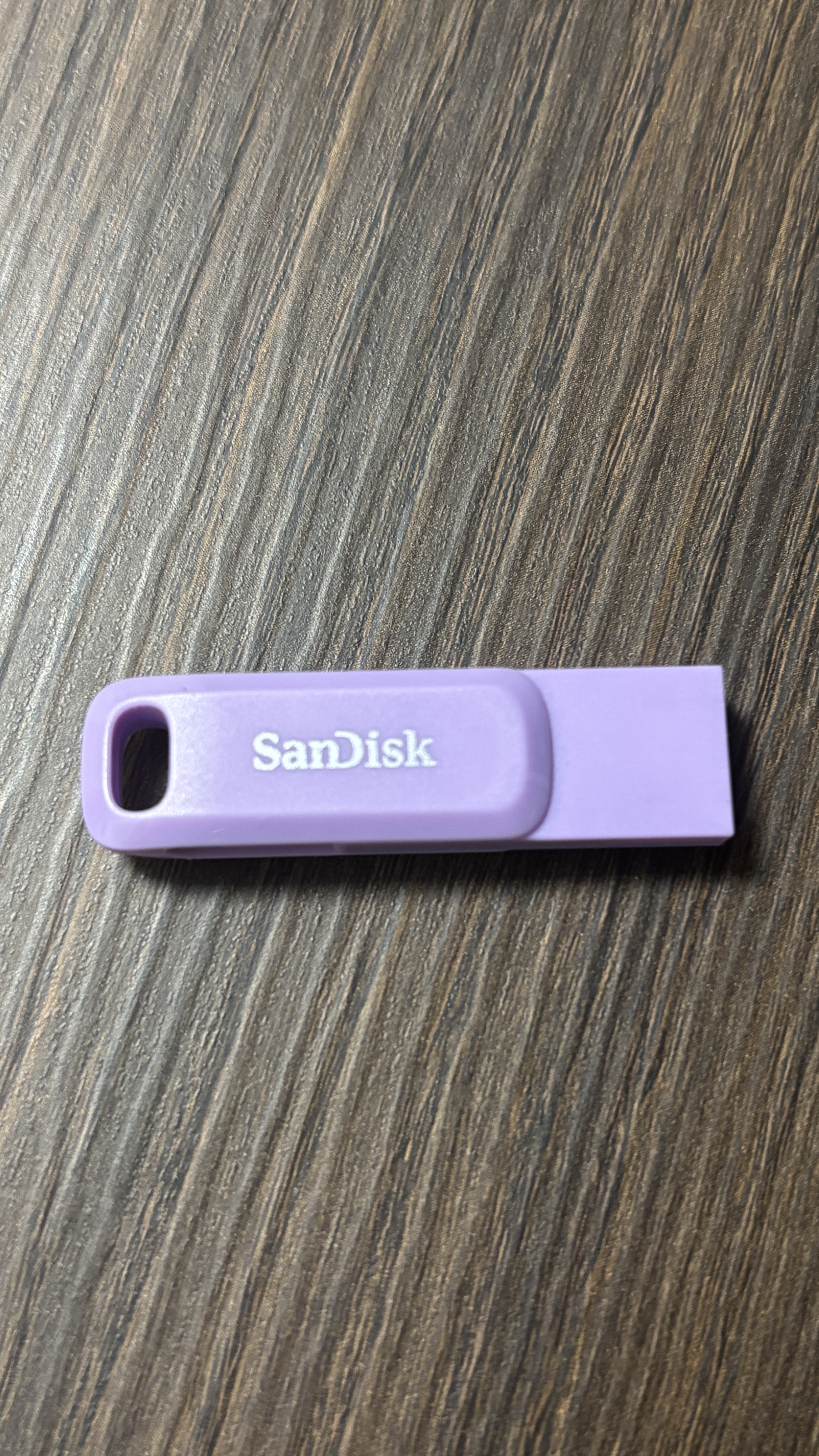 闪迪（SanDisk）256GB Type-C USB3.2 手机U盘DDC3紫色 读速高达400MB/s 自动备份 手机电脑两用 双接口大容量优盘 实拍图