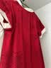 优奇婴儿衣服男女宝宝夏季薄款连体衣新中式爬服百天周岁红色喜庆哈衣 实拍图