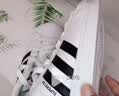阿迪达斯adidas三叶草贝壳头SUPERSTARII男女休闲鞋 IH8659 37码 实拍图