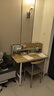 心有良家电脑桌书桌台式书架一体办公家用学习桌A062枫樱木色+白架100cm 实拍图