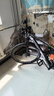 EG7山地自行车成人学生变速越野单车双减震赛车26寸青少年男女公路车 减震辐条-黑白【整车发货 免调试】 26寸24速【适合：160-180CM】 实拍图