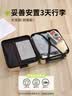 LZJV 静音14寸小型旅行箱轻便可航空登机行李箱20x30x40加厚密码箱 米黄【25新款蛋糕】 14英寸 2节【标准隔层】当日发货 顺丰包邮 实拍图