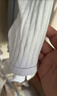 婧麒婴儿衣服夏季薄款新生宝宝提花连体衣长袖纯棉空调服爬服夏装单件 小鲸鱼绿 59cm 实拍图