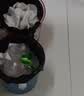 垃圾袋家用手提式中大号黑色背心式厨房拉收卫生间塑料袋 200只 加厚 32*52cm 实拍图