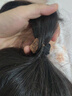 发绳女高马尾发圈高弹力耐用橡皮筋成人儿童扎头发皮套头绳头饰 加厚小熊标5根黑色 实拍图