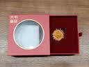 大明铜匠向阳而生黄铜向日葵胸针轻奢文创饰品送学生金榜题名毕业升学礼物 晒单实拍图