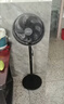 美的（Midea）【超级单品】七叶轻音立式电风扇家用柔风落地扇台式桌面小型风扇大风量节能摇头宿舍电扇 SAF30AB 实拍图