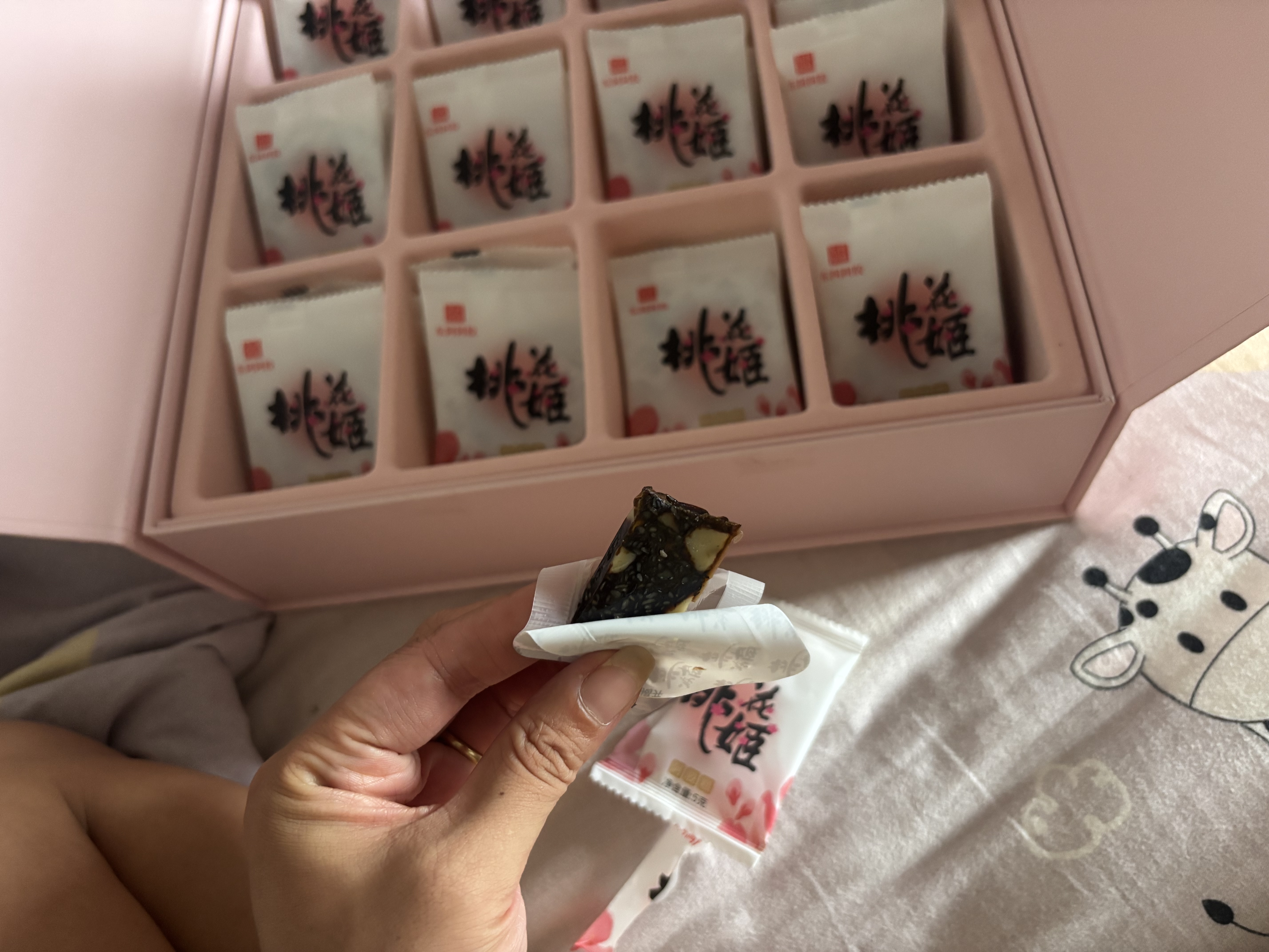 东阿阿胶桃花姬阿胶糕520g礼盒装 即食阿胶糕送长辈礼品营养品七夕礼物 实拍图