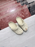 卡骆驰（CROCS）经典洞洞鞋轻便百搭女沙滩鞋包头拖鞋男鞋|10001 黑色-001(含智必星) 41 /42(260mm) 实拍图