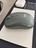 罗技（Logitech）M221 轻音鼠标 无线鼠标 办公鼠标 对称鼠标 带无线微型接收器 薄荷绿 实拍图