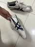 Onitsuka Tiger鬼塚虎男女款中性鞋子复古舒适运动休闲鞋男RUNSPARK 米色/深蓝色-103 41.5 实拍图
