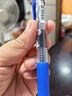 斑马牌（ZEBRA）RJF5按动笔芯0.5mm蓝色中性笔替芯适用JJ15 JJ55 JJZ58 JJZ15W等系列签字笔 10支 实拍图