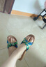 开妮特亚麻拖鞋女夏天室内家用情侣款静音地板拖家居防滑凉拖鞋居家鞋男 实拍图