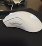 雷蛇（Razer）炼狱蝰蛇标准版有线鼠标 人体工学  电竞游戏 右手通用型 吃鸡/LOL/CS GO游戏鼠标 白色 实拍图
