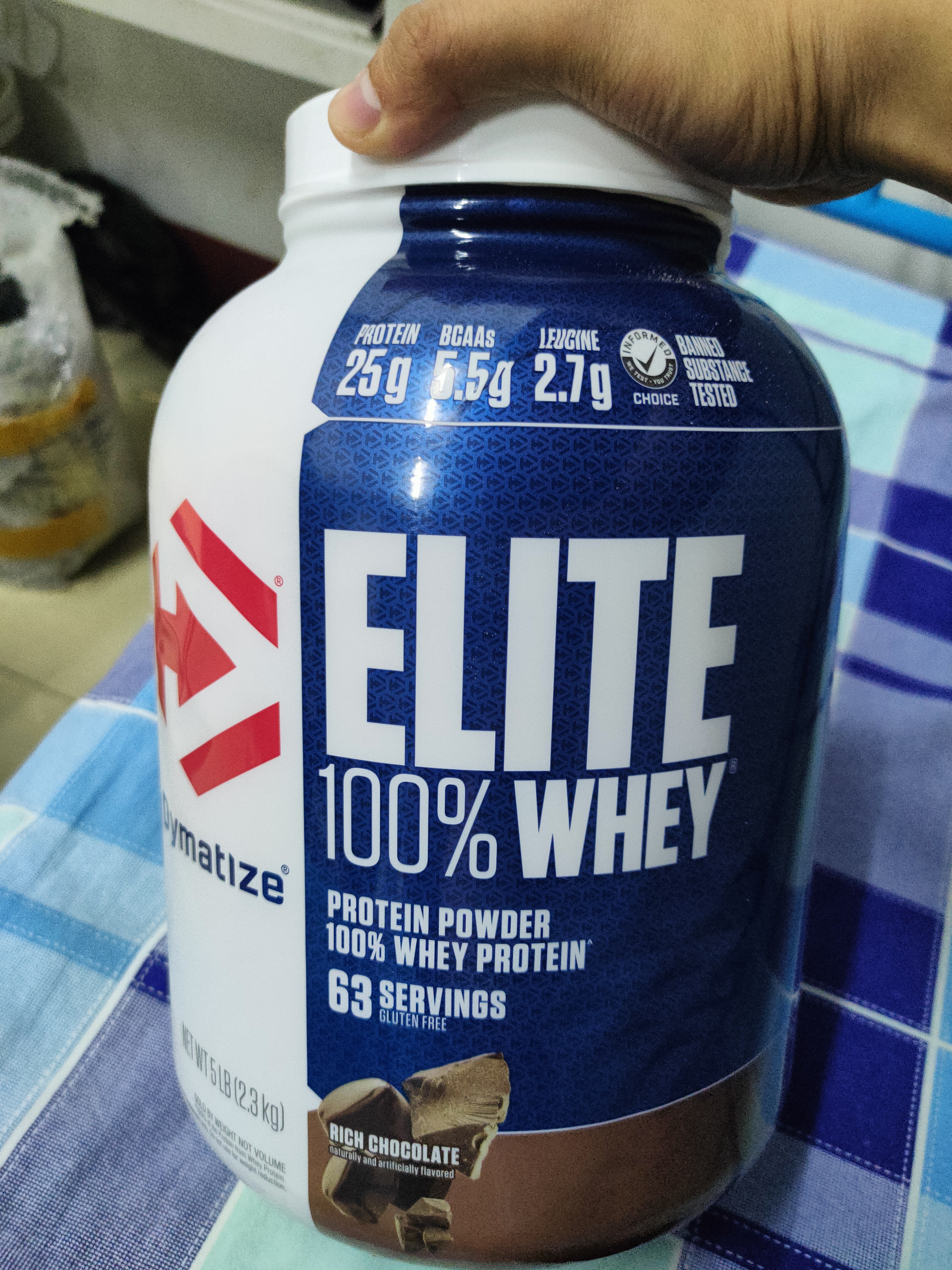 肌肉科技乳清蛋白粉增肌粉健身增重塑型增肌蛋白粉2270g香草蛋糕味 实拍图