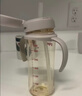 贝亲（Pigeon）自然成长翻盖直饮吸管 大童奶瓶330ml 经典款 18月+  AA278 实拍图