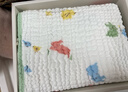 全棉时代婴儿浴巾 新生儿童6层纱布吸水浴巾加大加厚 吉兔纳福105*105cm 实拍图