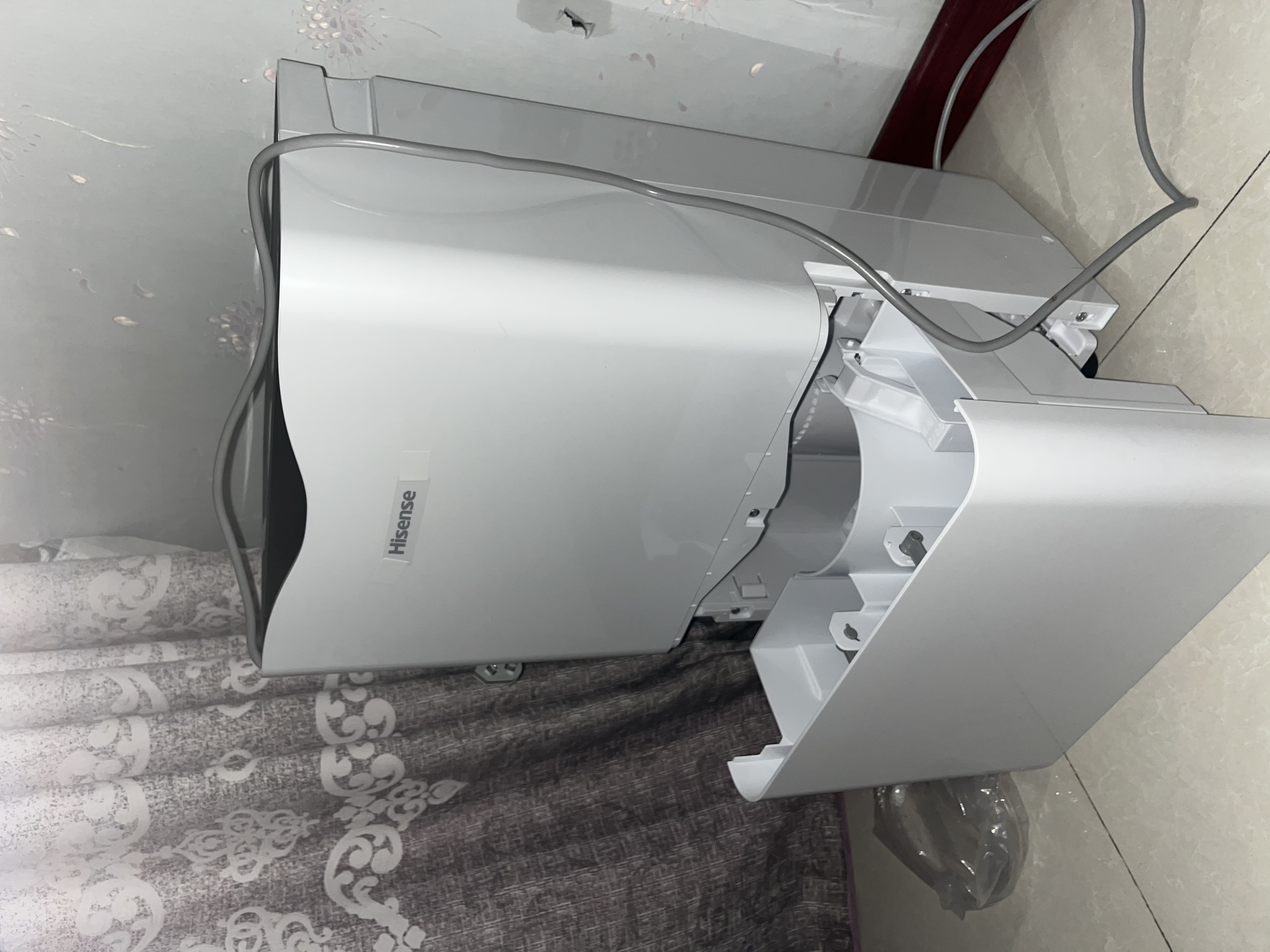 海信（Hisense）除湿机55升/天170㎡回南天抽湿机APP智控家用干衣除湿器别墅地下室复式仓库吸湿器大面积CF55BD/XW 实拍图