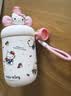 三丽鸥（SANRIO）HelloKitty啵啵保温杯316不锈钢带吸管办公室送女孩七夕礼物560ml 实拍图