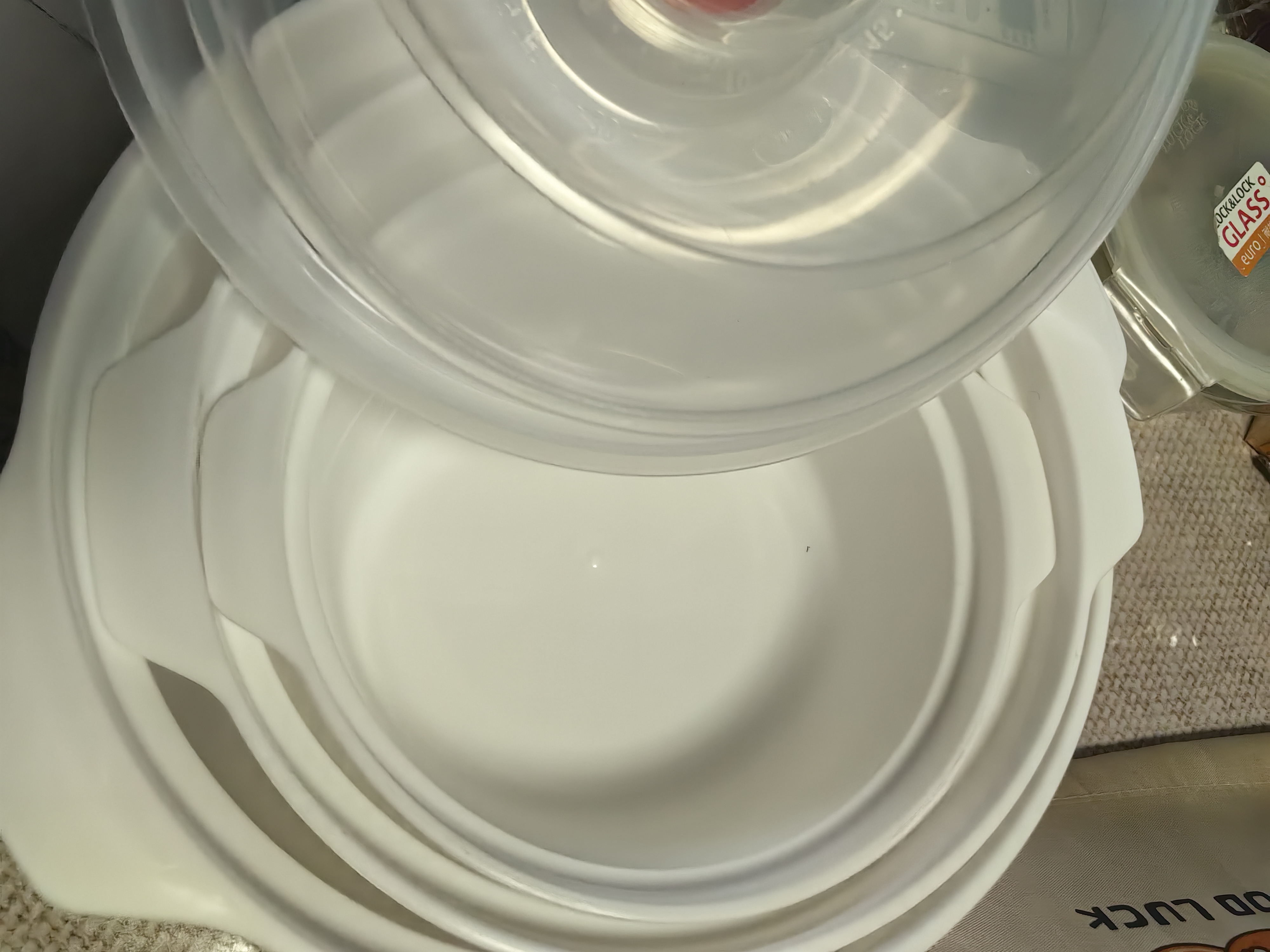 拜杰微波炉饭盒专用加热容器微波炉碗冰箱收纳盒水果盒 三件套 实拍图