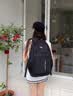 安踏（ANTA）运动双肩包男女初高中大学生开学书包大容量旅行背包多功能电脑包 【经典款】基础黑-1 均码 实拍图