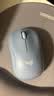 罗技（Logitech）M221 轻音鼠标 无线鼠标 办公鼠标 对称鼠标 带无线微型接收器 雾霭蓝 实拍图