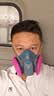 3M防尘面具配件2091CN滤棉可过滤各类颗粒物电焊烟等 2片装 实拍图