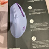 罗技（G）G304 /G304X无线电竞游戏鼠标轻质便携 三角洲FPS无畏契约打瓦必备  G304紫色 实拍图
