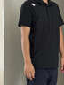 迪桑特（DESCENTE）DESCENTE迪桑特TRAINING系列男士吸湿速干D-TOUGH短袖POLO衫新品 BK-黑色 XL (180/100A) 实拍图